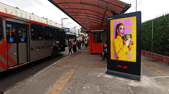 Mídia em Mupis Digitais Kallas Mídia OOH