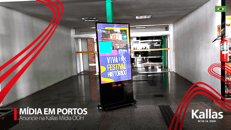 Mídia em Portos Kallas Mídia OOH