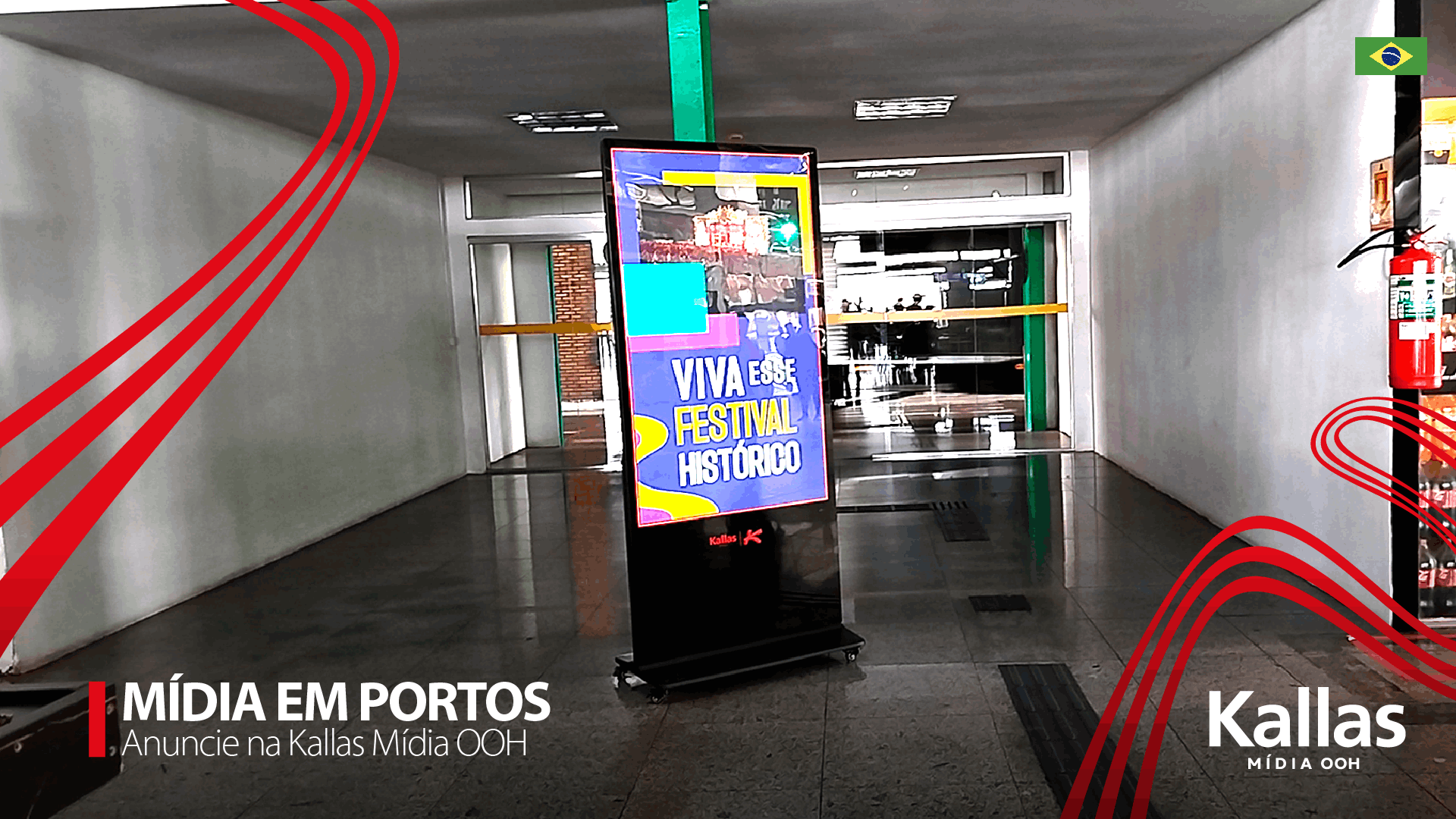 Mídia em Portos Kallas Mídia OOH
