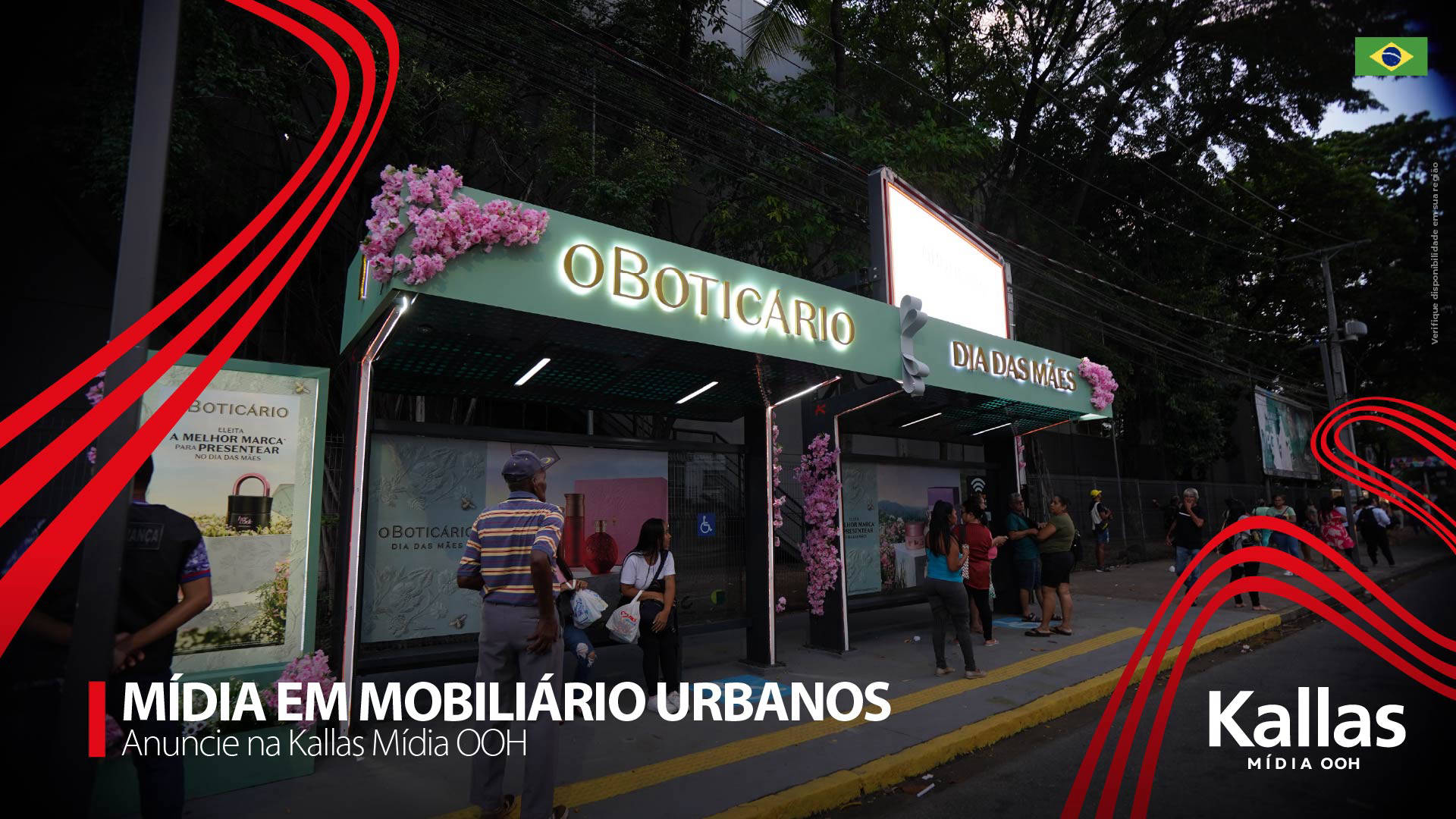 Mídia em Mobiliário Urbano Kallas Mídia OOH