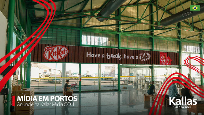 Mídia em Portos Kallas Mídia OOH