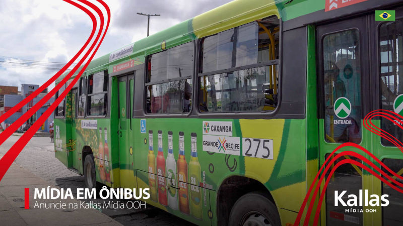 Mídia em Ônibus Kallas Mídia OOH