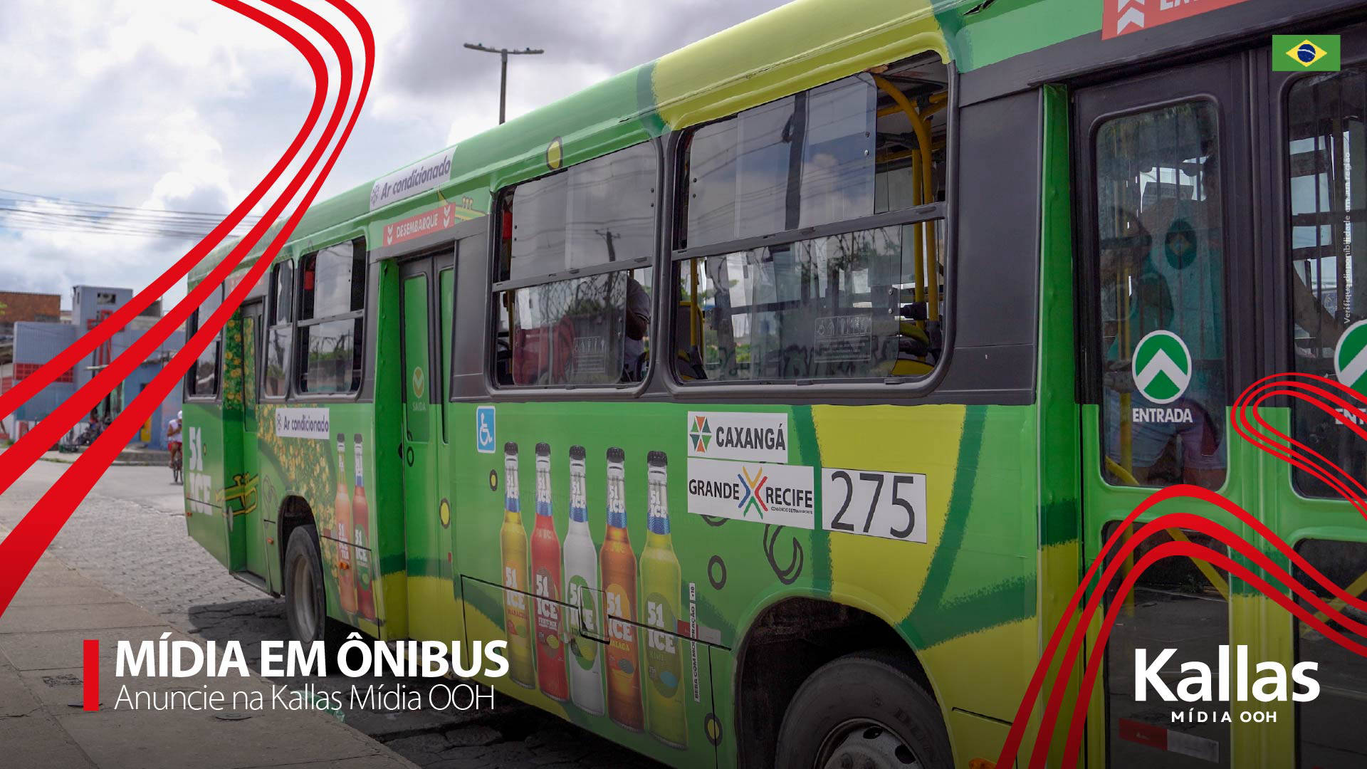 Mídia em Ônibus Kallas Mídia OOH
