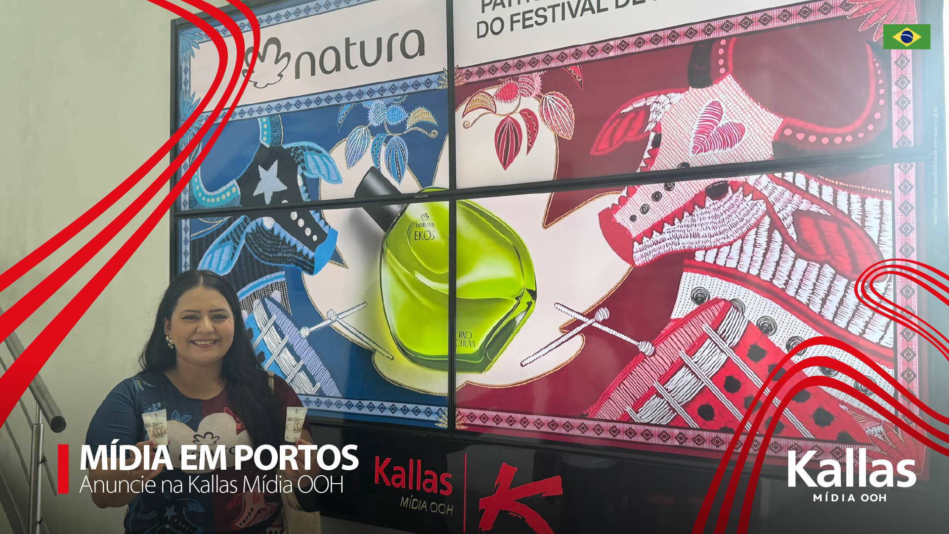 Mídia em Portos Kallas Mídia OOH