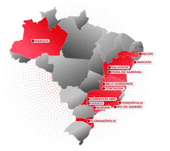 Mapa Kallas Mídia OOH