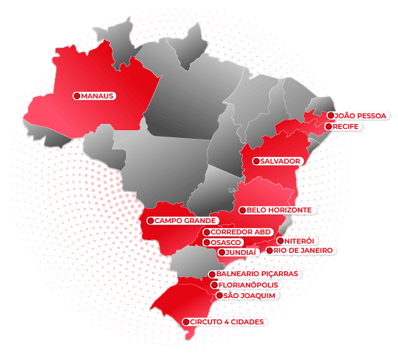 Mapa Kallas Mídia OOH