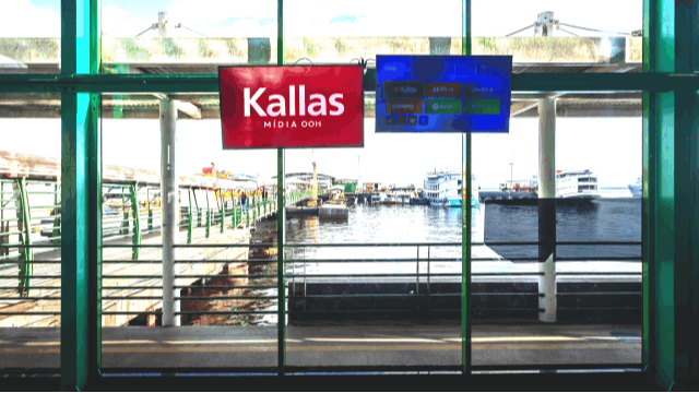 Mídia em Monitores Digitais Kallas Mídia OOH