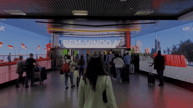 Tempo de PermanÊncia em Aeroportos Kallas Mídia OOH